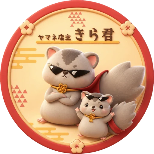 ヤマネ店主 きら君